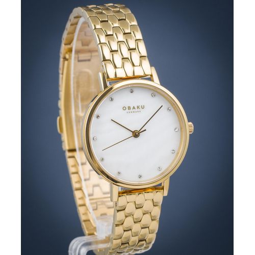 Obaku Brink Lille Perlemor Cider Damenuhr