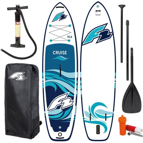 WindSUP F2 Cruise WS 10'5" Aufblasbares Stand Up Paddle Board mit Windsurf-Option Surfboard für Einsteiger & …