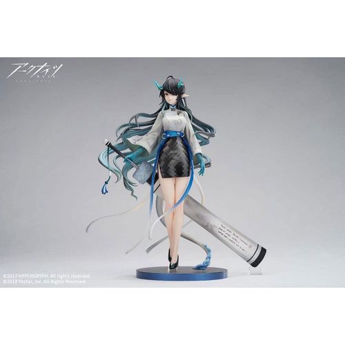 Apex Dusk mit antikem Schwert Goujian | Arknights Sammelfigur | 26 cm