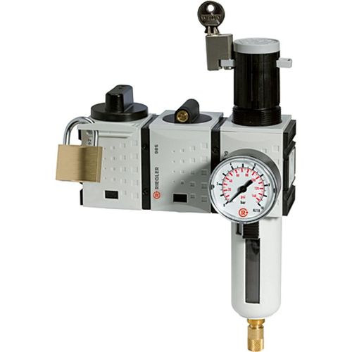Riegler Wartungsstation SAFETY »FUTURA«, KH-AV-FR, VA, BG 1, G 3/8, 2,5-8