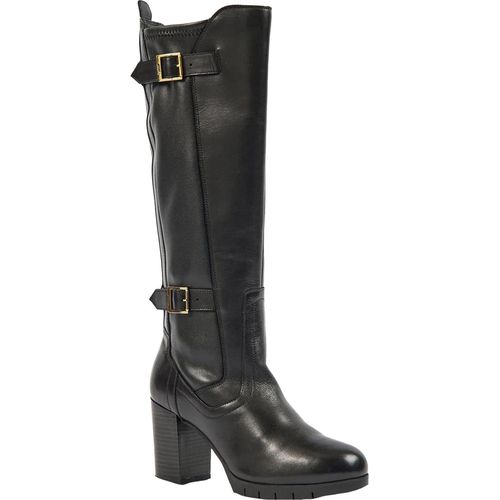 POD - Damen Stiefel "Nitika", Leder FS11321 (40,5 EU) (Schwarz)