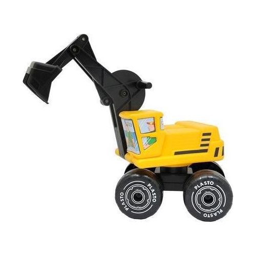 Rutschauto Bagger für Kinder ab 2 Jahren, Tragkraft bis zu 100 kg
