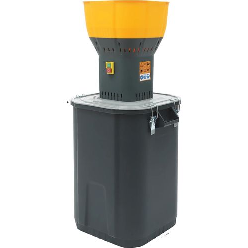 Elektrische Getreidemühle, 1300W Motor, 55L Kapazität, GRAU