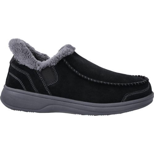 Herren Slipper Vito Hands-Free für empfindliche Füße & orthopädische Bedürfnisse Schwarz Gr. M