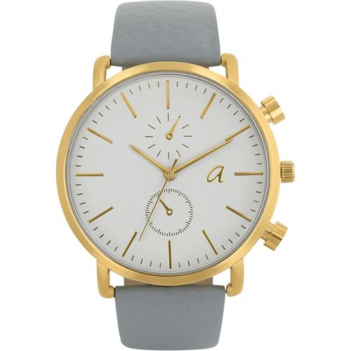 Armbanduhr Uni, Damen, Herren Quarzuhr Analog, mit veganem Apfelleder Armband, 3 bar Wasserdicht, Kommt in Uhren Geschenk Box