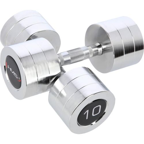 Chrom-Hantelset, 2-teilig, 10 kg Gesamtgewicht