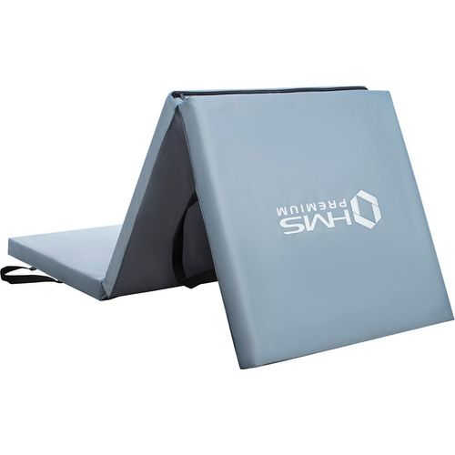 Faltbare Gymnastikmatte, 1800 x 600 mm, Grau