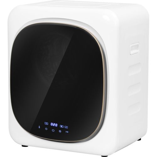 UV-Desinfektion Wäschetrockner Weiß Edelstahl 4 kg kompakt