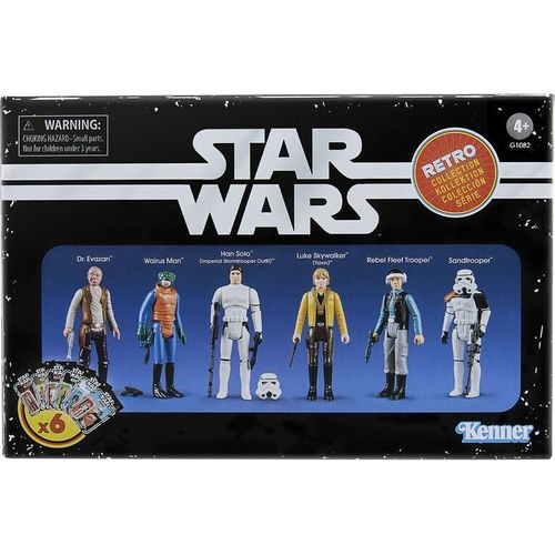 Star Wars Actionfiguren 6er Set, 9,5 cm groß