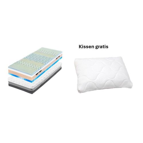 ViscoGel Comfort 30 Kaltschaummatratze 180x200 cm H3/H4