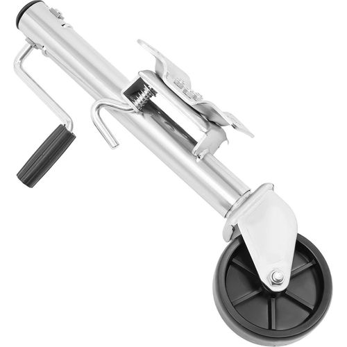 Stützrad für Anhänger - Wagenheber - Rad 15 cm - Traglast 540 kg - Für Anhänger und Bootstrailer