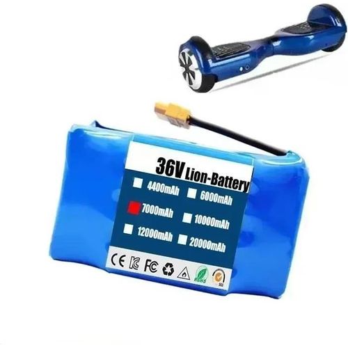 Akkupack für E-Scooter/Hoverboard/Monowheel - Li-Ion - 7000 mAh - Wiederaufladbar - Nur Akku - Lila