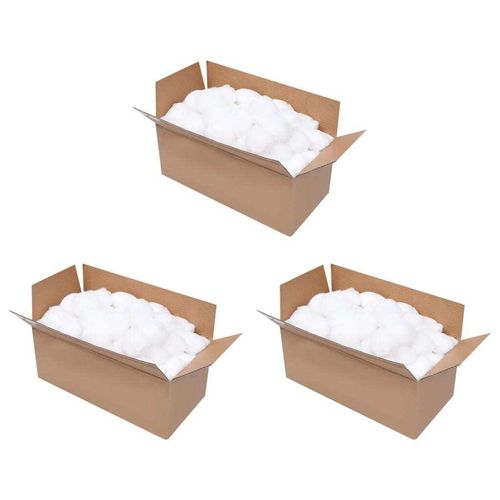 dkd-home-decor Pool-Filterkugeln 2100 g, 50 mm, Weiß, entspricht 75 kg Pool-Filtersand, 100 % wiederverwendbar