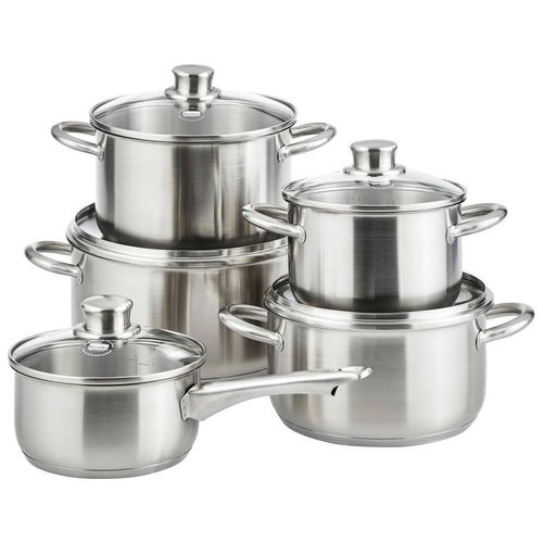 Berndes Kochtopfset Lumina, Metall, 5-teilig, 16 cm,20 cm,16 cm, 290x260x490 cm, Kochen, Töpfe, Topfsets