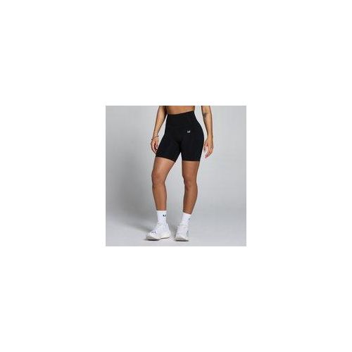 MP Damen Tempo Mid Rise Nahtlos Shorts - Schwarz - XXL