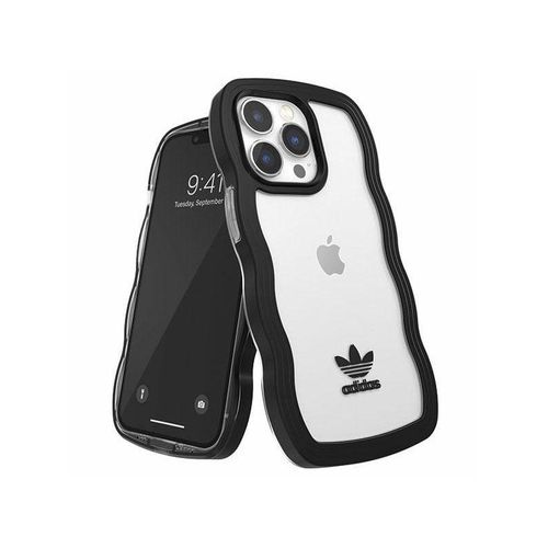 Adidas OR Wavy Case for iPhone 13 Pro / iPhone 13 - Black and Clear
