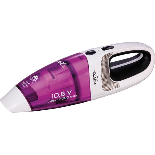 ETA Akku-Handstaubsauger "VERTO ETA344290000", lila (weiß, brombeer), B:16cm H:43cm T:15cm, Akkusauger, Trocken- und Nasssaugen, mit Ladeständer