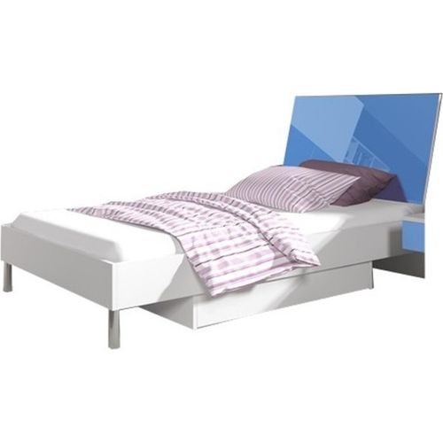 Kinderzimmer Bett Schlafzimmer Betten Einzelbett Single Jugendzimmer Blau Jungen