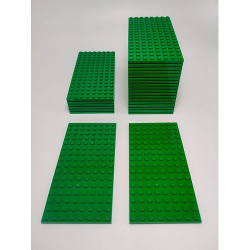 LEGO® 8x16 Platten Bauplatten Grün - 92438 NEU! Menge 25x