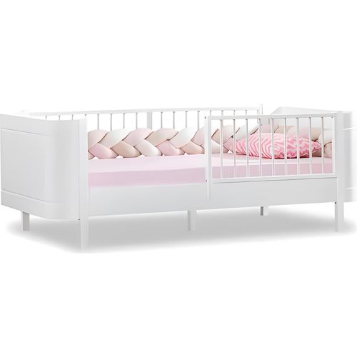 Stilvolle Kinderbett Weiß Bett Kinderzimmer Kinderzimmermöbel Holz neu