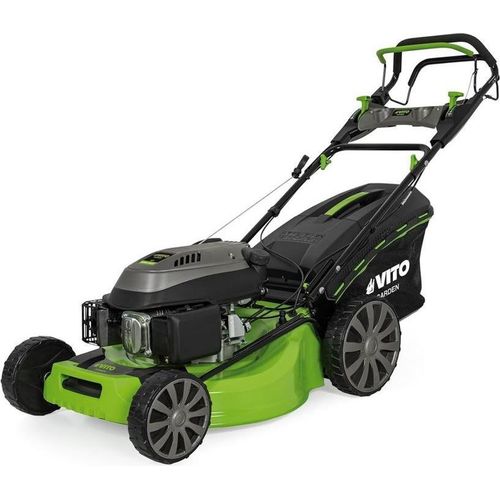 Rasenmäher mit Eigenantrieb, 6,5 PS, Rasenflächen bis 2000 m², Mulchfunktion, 65-l-Fangkorb, VITO