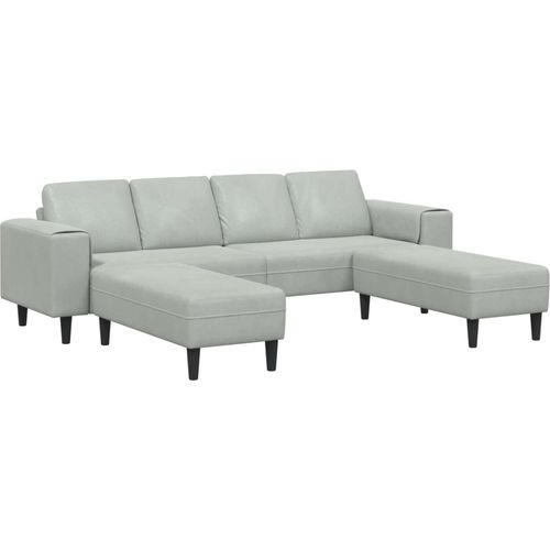 Wohnzimmer Couch 3 pcs Hellgrau