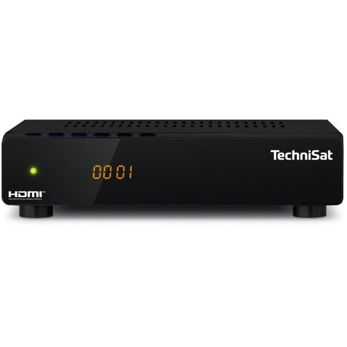 TechniSat HD-S 210 – Kompakter HD SAT-Receiver (DVB-S/S2, HDMI, USB Mediaplayer)