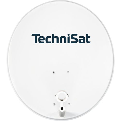 TechniSat TECHNITENNE 70 70 cm Satellitenschüssel mit 40mm LNB Aufnahme lichtgrau
