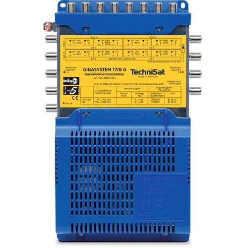 TechniSat GigaSystem 17/8 G (Grundeinheit) Multischalter-System zur Verteilung