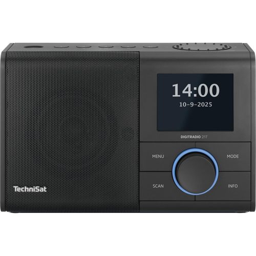 TechniSat DIGITRADIO 217 – tragbares DAB+ Radio (UKW, Bluetooth, Weckzeiten)