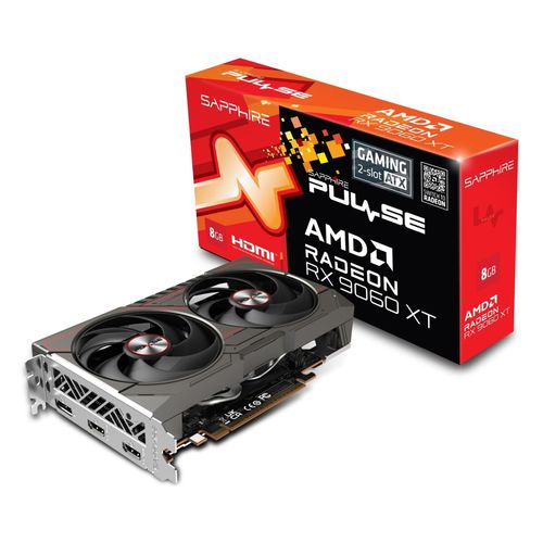 SAPPHIRE Grafikkarte "Radeon RX 9060 XT", schwarz, Grafikkarten