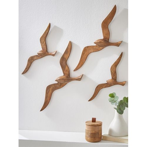 Wanddekoobjekt HEINE HOME, braun, B:35,5cm H:13cm T:3,5cm, Wanddekoobjekte, Wanddekoobjekt