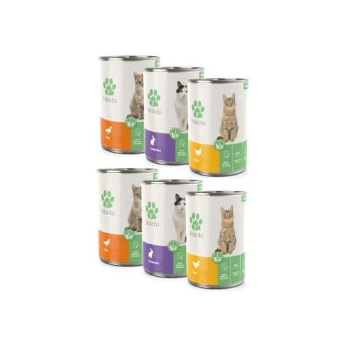 Fellicita Mixpaket Nr. 5 Monoprotein 6x 400g