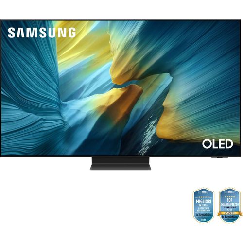 Samsung Smart TV OLED 83" 4K QE83S95FAEXZT 2025, Processore AI, Blendfrei