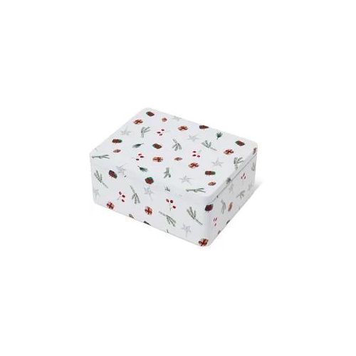 Tchibo - Blech-Teebeuteldose - weiß