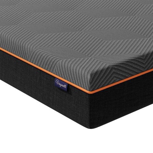 Vesgantti Kaltschaummatratze 160 x 200cm, ergonomische Matratze 20cm hoch, Gel-Memoryschaum Matratze mit atmungsaktiver Bezug, H2 & H3, grau