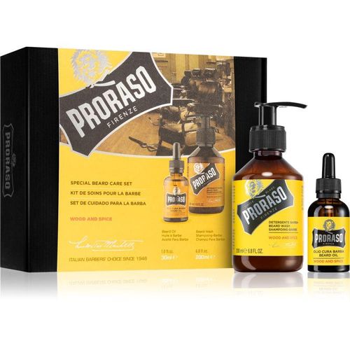 Proraso Wood and Spice Gift Set voor de baard voor Mannen