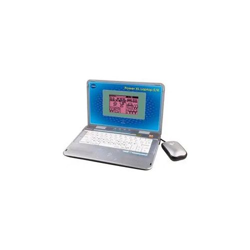Kindercomputer VTECH "School & Go, Power XL E/R", bunt (silberfarben, grau), Kindercomputer, KinderB:30cm H:20cm T:4cm, Kunststoff, B:30cm H:20cm T:4cm
