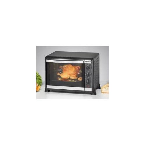 ROMMELSBACHER Minibackofen "BG 1550 Back/Grill-Ofen", schwarz, B:48,5cm H:34cm T:38cm, Minibacköfen, Minibackofen