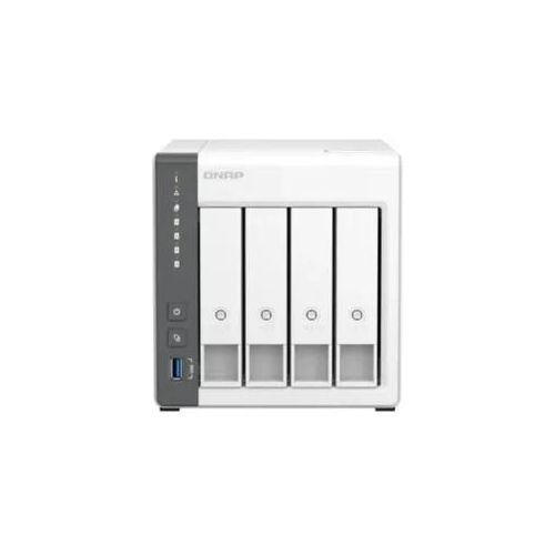 QNAP NAS-Server "TS-433", ohne farbbezeichnung, B:30,6cm H:25,2cm T:31,7cm, NAS-Server, NAS-Server