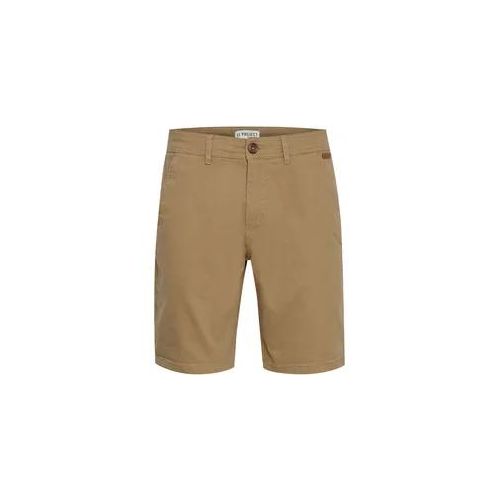 Shorts 11 PROJECT "Shorts PRGalino", Herren, Gr. XL, N-Gr, beige (sand), Obermaterial: 98% Baumwolle CO. 2% Elasthan EL., Hosen Shorts