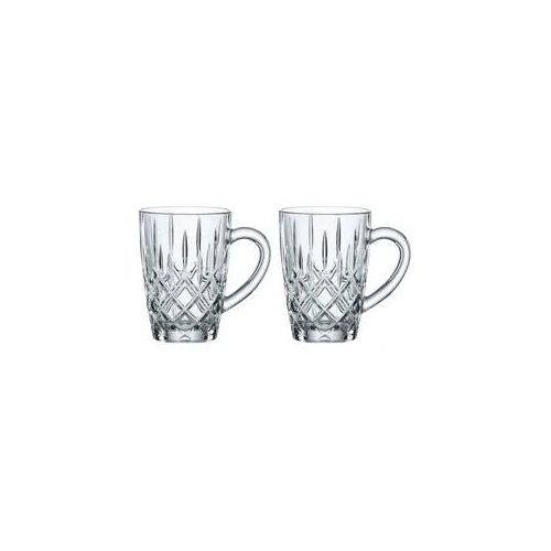 Teeglas NACHTMANN "Teegläser Noblesse 350 ml 2er Set transparent", bunt (transparent), Glas, Trinkgefäße, Teeglas