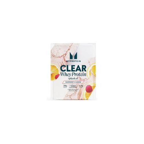 Myprotein Clear Whey Isolate (Sample) - 28G -1Portionen - Splash Of - Raspberry & Lemon