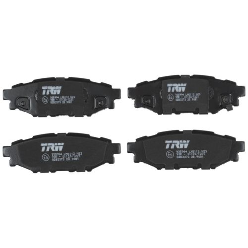 TRW Bremsbelagsatz, Scheibenbremse COTEC GDB3373 hinten rechts links für TOYOTA SCION SUBARU 26696FJ000 SU003-04097 SU00304097