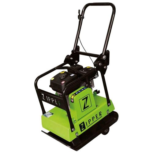 Rüttelplatte ZIPPER "»ZI-RPE120GYN«", grün (grün, schwarz), B:45cm H:95cm L:92cm, Rüttelplatten, Vorwärts laufende Rüttelplatte