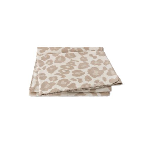 Wohndecke JOOP "Wohndecken Wohndecke LEO 1er Pack" Gr. L, beige (creme), B:150cm, Obermaterial: 58% Baumwolle CO. 35% Polyacryl PAN. 7% Polyester PES., Wohndecken, Wohndecke