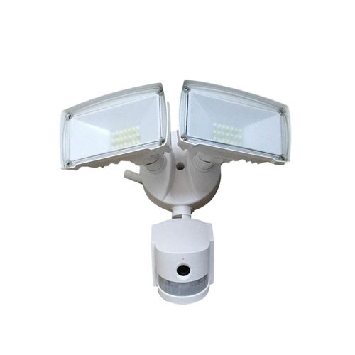 LED WI-FI Wandlampe fr Ihren Auenbereich mit Kamera Sensor