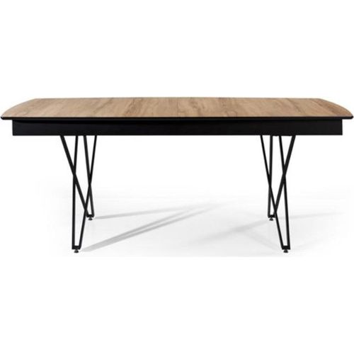 Esszimmertisch Ausziehbarer Esstisch Küchentisch Holz Braun Esszimmer