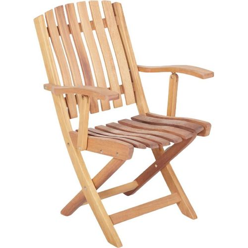 Outdoor Sessel Stuhl Möbel Garten Sessel Relax Balkon Stühle Naturholzstuhl