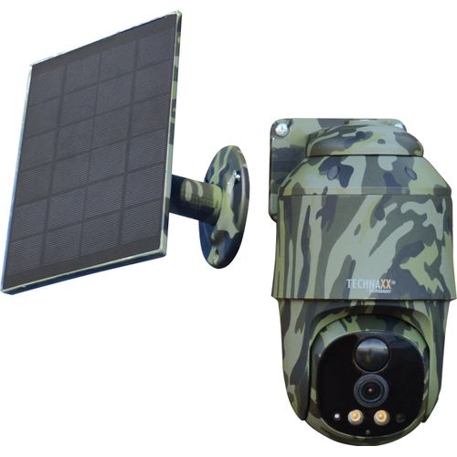 TECHNAXX Überwachungskamera 4G PT Dome TX-290, mit Solarmodul